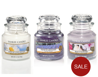Yankee Candle 3 Classic Small Jar Candles