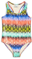 Thumbnail for your product : Milly Minis Toddler's & Little Girl's Snake-Print One-Piece Swimsuit