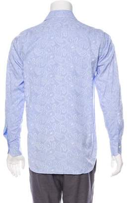 Etro Jacquard Paisley Shirt