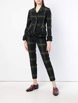 Thumbnail for your product : Moschino Boutique ruffle fitted blazer