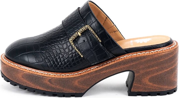 Yellow Box Women's Barker Platform Clog In Black