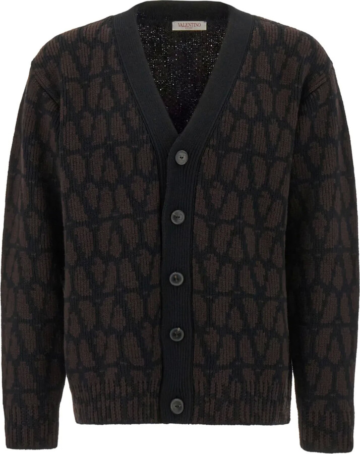 Valentino Garavani Toile Iconographe wool cardigan
