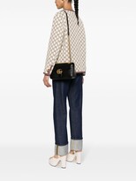 Thumbnail for your product : Gucci Black GG Marmont Small Leather Shoulder Bag