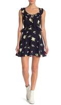 Thumbnail for your product : J.o.a. Floral Ruffle Dress