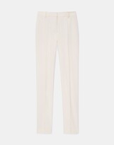 Abaca-Cotton Twill Clinton Ankle Pant 