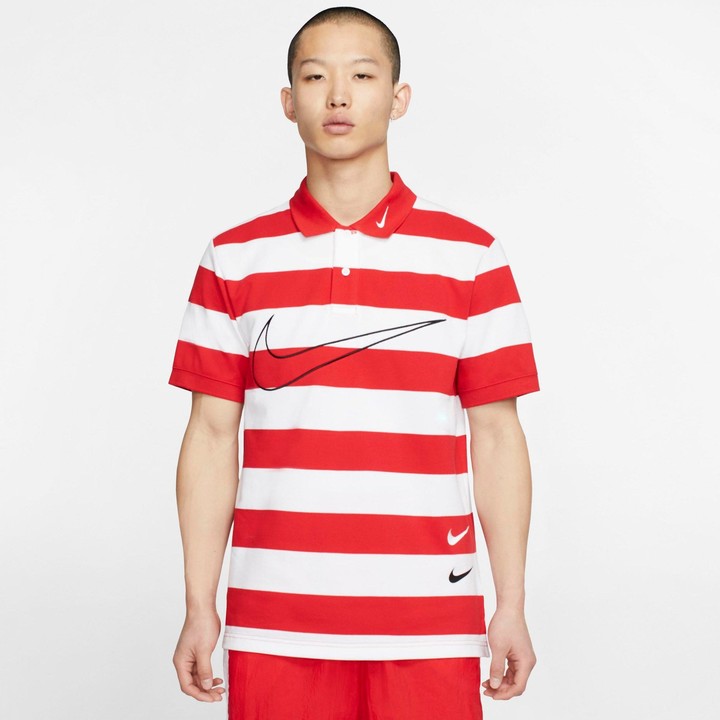 Nike Men's Sportswear Swoosh Polo Shirt - ShopStyle