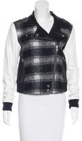 Thumbnail for your product : Paige Denim Wool Moto Jacket