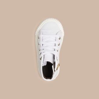 Burberry Leather High-top Trainers