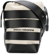 Thumbnail for your product : Paco Rabanne striped bucket tote