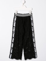 Thumbnail for your product : MonnaLisa Loose Lace Trousers