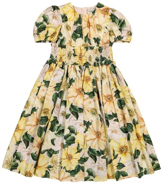 Dolce & Gabbana Children Floral cotton dress