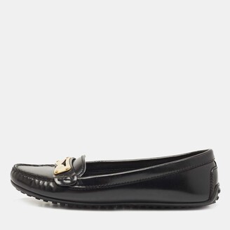 Louis Vuitton Leather Upper Loafer Flats for Women for sale