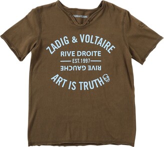 Zadig & Voltaire Printed organic cotton t-shirt