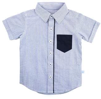 RuggedButts Seersucker Stripe Woven Shirt