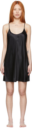 La Perla Black Silk Mini Dress