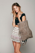 Thumbnail for your product : Free People Aged Suede Tote