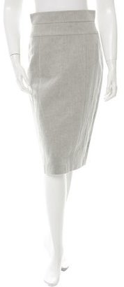 Akris Fitted Knee-Length Skirt w/ Tags