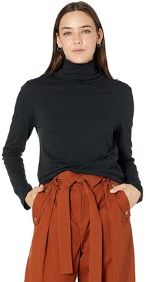 madewell whisper cotton turtleneck