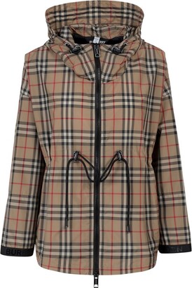 Burberry Hooded Jacket | Shop The Largest Collection | ShopStyle