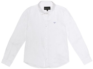 Emporio Armani Kids Linen shirt