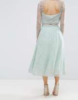 Thumbnail for your product : ASOS Petite Bridesmaid Lace Prom Skirt