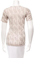 Thumbnail for your product : Burberry Embellished Wool T-Shirt