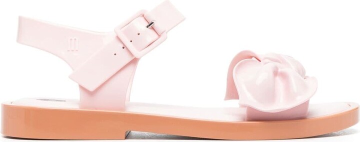 Viktor & Rolf x Melissa bow-detail flat sandals - ShopStyle