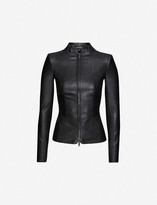 Thumbnail for your product : Jitrois Gattaca high-neck leather jacket