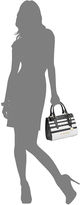 Thumbnail for your product : Brahmin Black and White Corsica Anywhere Convertible Satchel