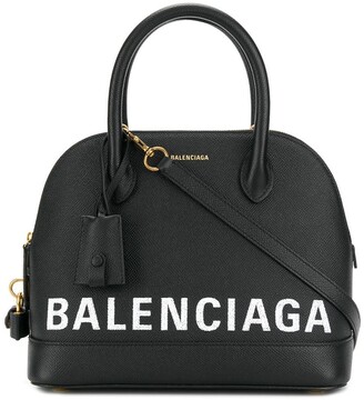 Ville top handle leather crossbody bag Balenciaga Black in Leather   24459899