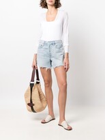 Thumbnail for your product : SAPIO Semi-Sheer Fine-Knit Jumper