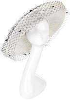 Thumbnail for your product : Siggi Woven Veil Embellished Fascinator Hat