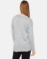 Thumbnail for your product : Oxford Kitty Soft Relax Fit V-Neck Knit