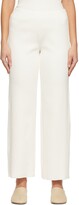 Thumbnail for your product : Vince Off-White Cotton Lounge Pants