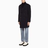 Thumbnail for your product : Tagliatore Blue double-breasted coat