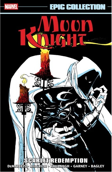 Marvel Universe Moon Knight Epic Collection: Scarlet Redemption - by J M Dematteis & Howard MacKie (Paperback)