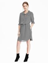 Thumbnail for your product : Banana Republic Tie Neck Shirtdress