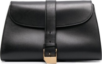 【関税・送料込み】The Row Isla Bag in Leather Black The Row Isla Bag in Leather | REVERSIBLE