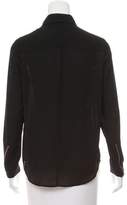 Thumbnail for your product : The Kooples Zip-Up Long Sleeve Top