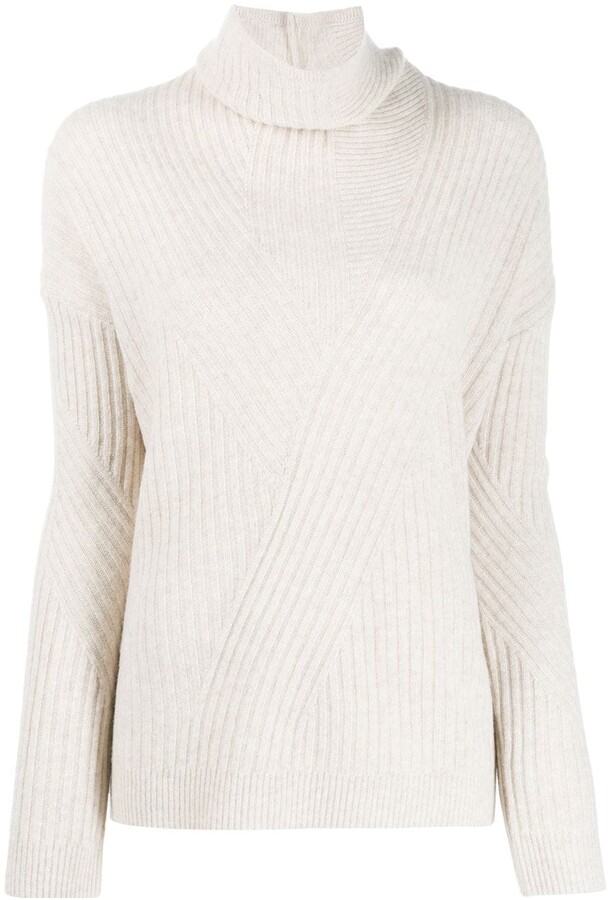 Pringle Ribbed Knit Turtleneck Sweater - ShopStyle