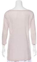 Thumbnail for your product : Malo Long Sleeve Linen Top