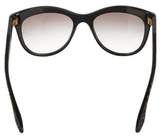 Thumbnail for your product : Miu Miu Embellished Tinted Sunglasses