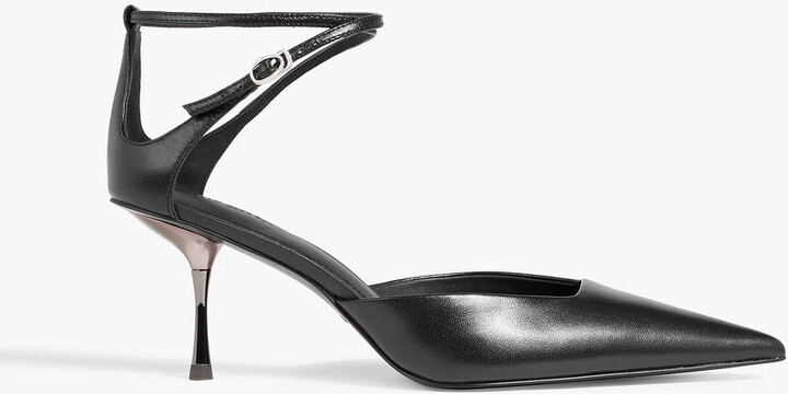 Cult Gaia Valez leather pumps