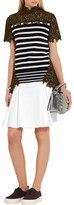 Thumbnail for your product : Golden Goose Deluxe Brand 31853 Ajla Pleated Cotton-Twill Skirt