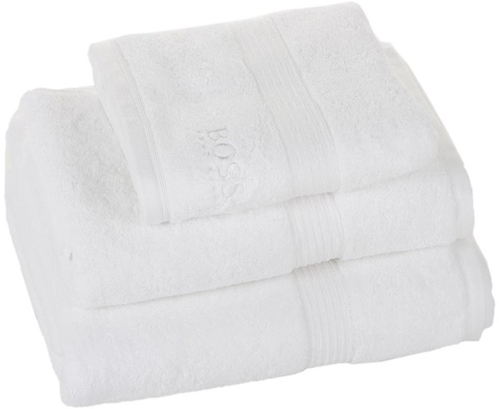 HUGO BOSS Loft Towel - White - Hand Towel - ShopStyle
