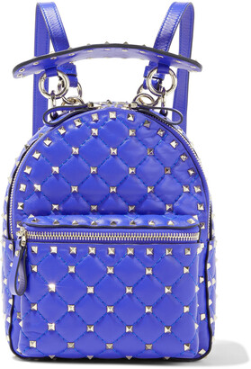 valentino leather backpack