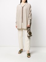 Thumbnail for your product : Gianfranco Ferré Pre-Owned 1990s Zipped Placket Relaxed-Fit Shirt