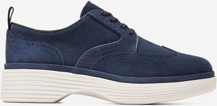 Women's ØriginalGrand City Platform Wingtip Oxfords