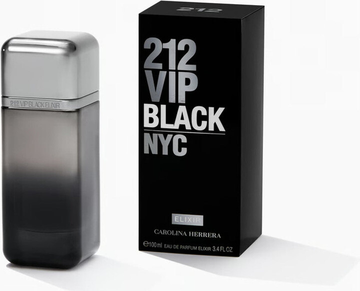 Carolina Herrera 212 Vip Black Elixir 3.4 Eau De Parfum Spray For Men