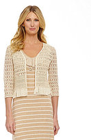 Thumbnail for your product : Nurture Fringed Crochet Cardigan